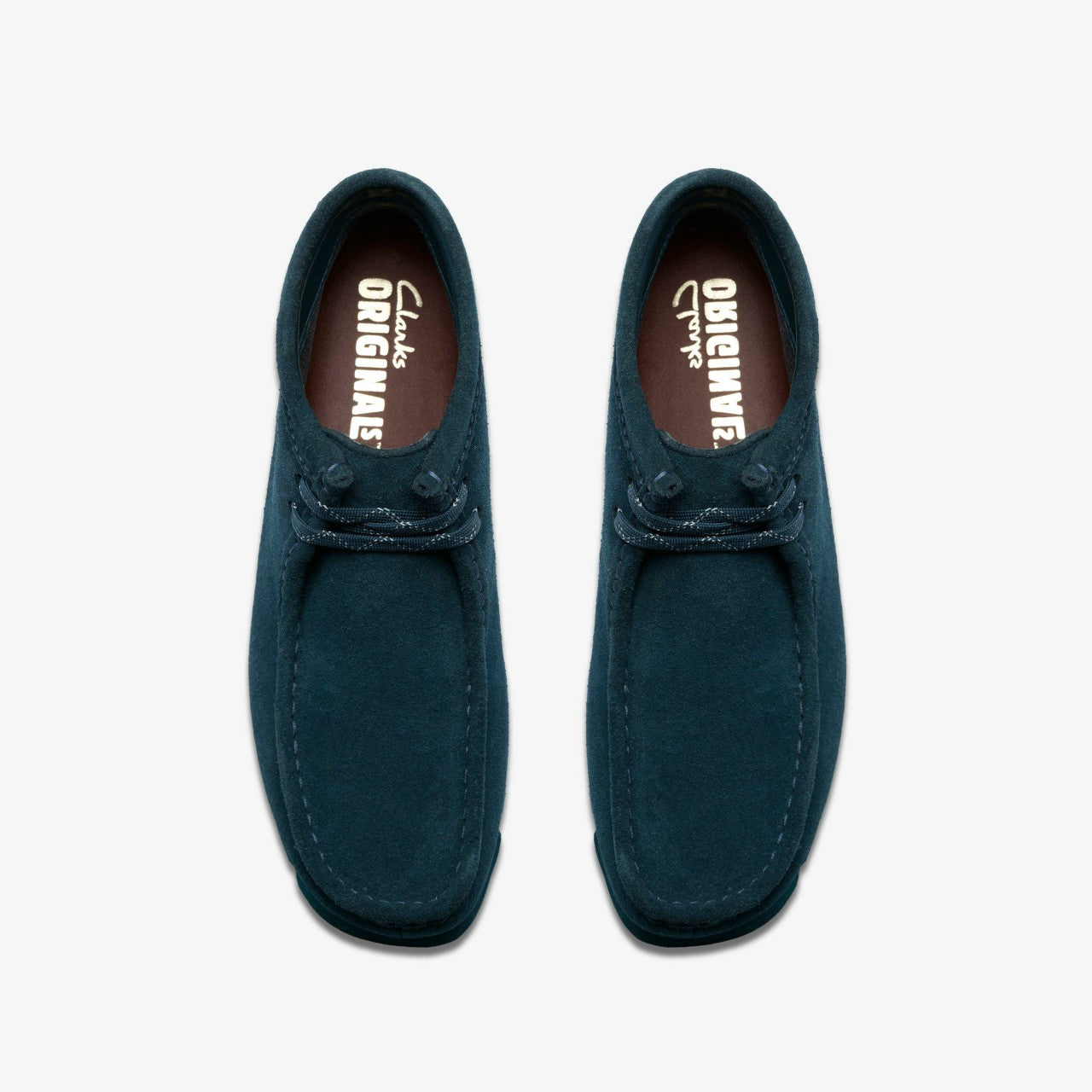 Wallabee Boot GORE-TEX Dark Teal Suede Clarks Women