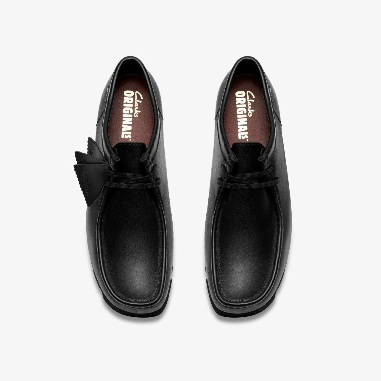 Wallabee GORE-TEX Black/Black Leather Clarks Men
