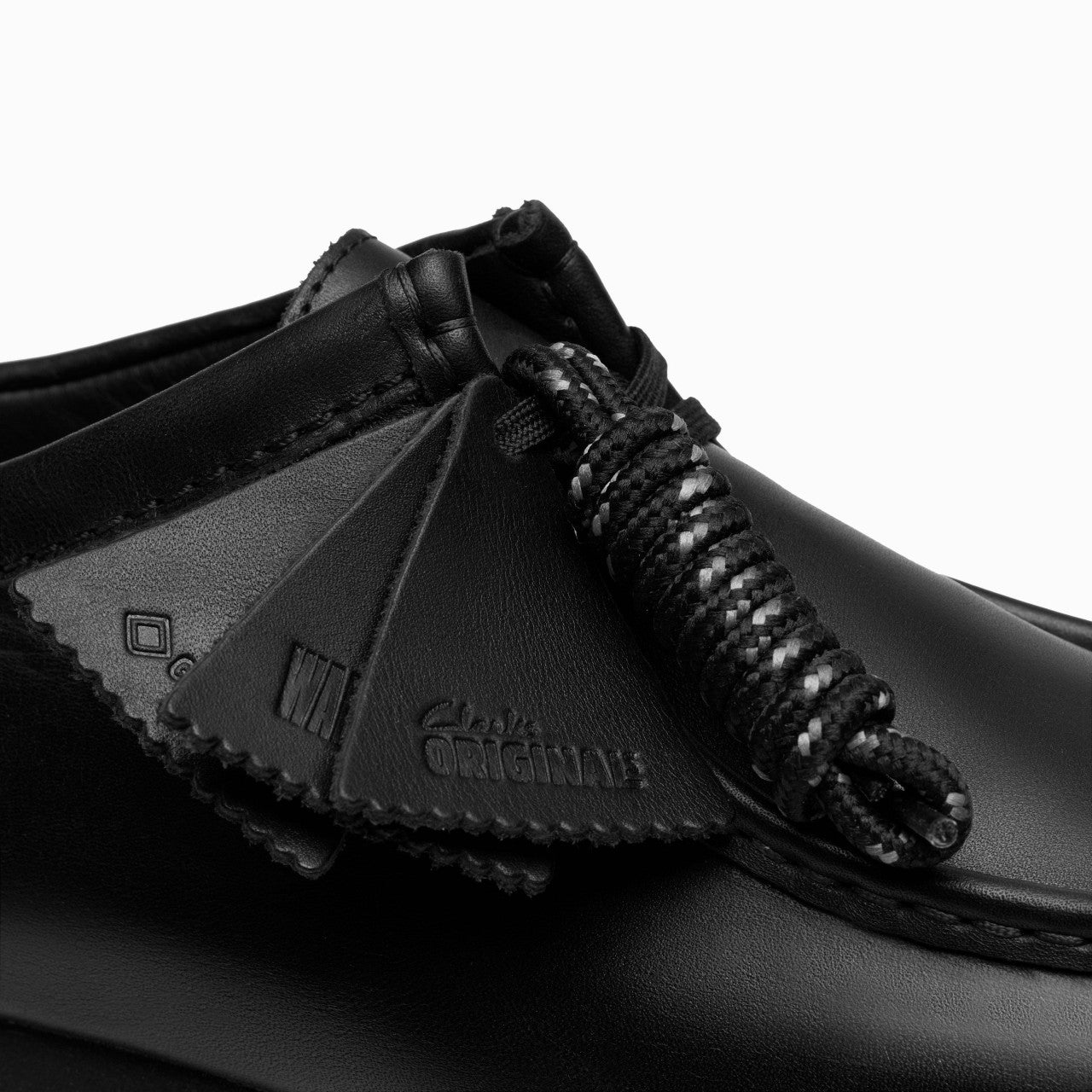 Wallabee GORE-TEX Black/Black Leather Clarks Men