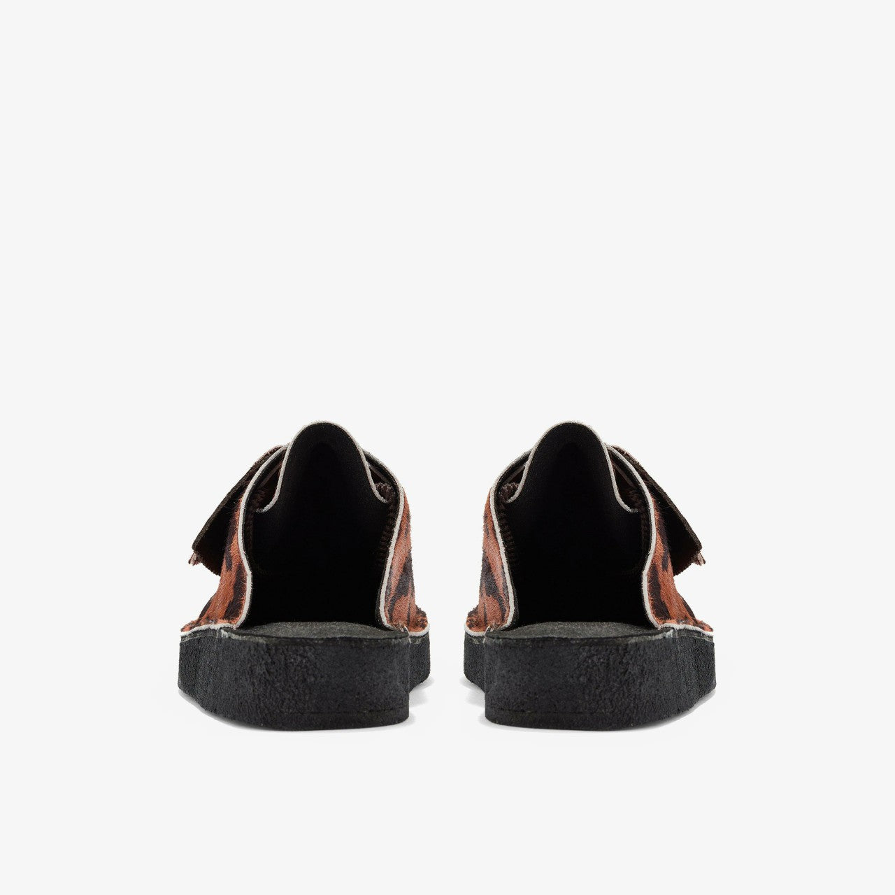 Desert Nomad Mule Brown Cow Print Clarks Women