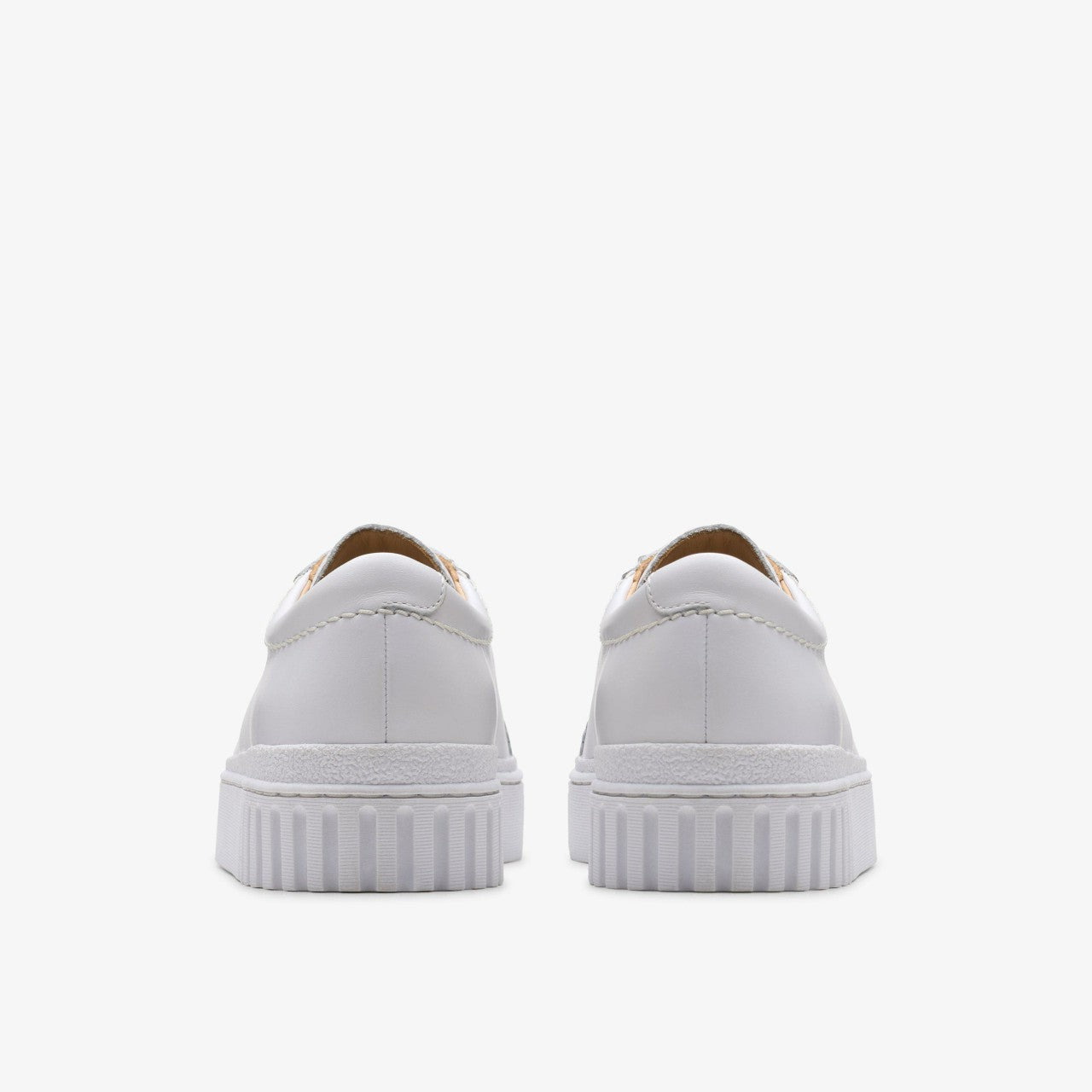 Mayhill Walk White Leather Clarks Women