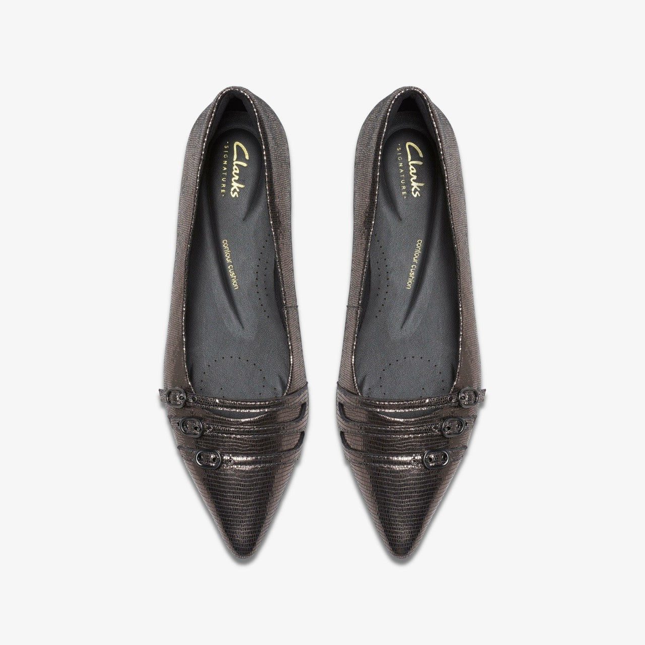 Sensa 15 Strap Metallic Clarks Women
