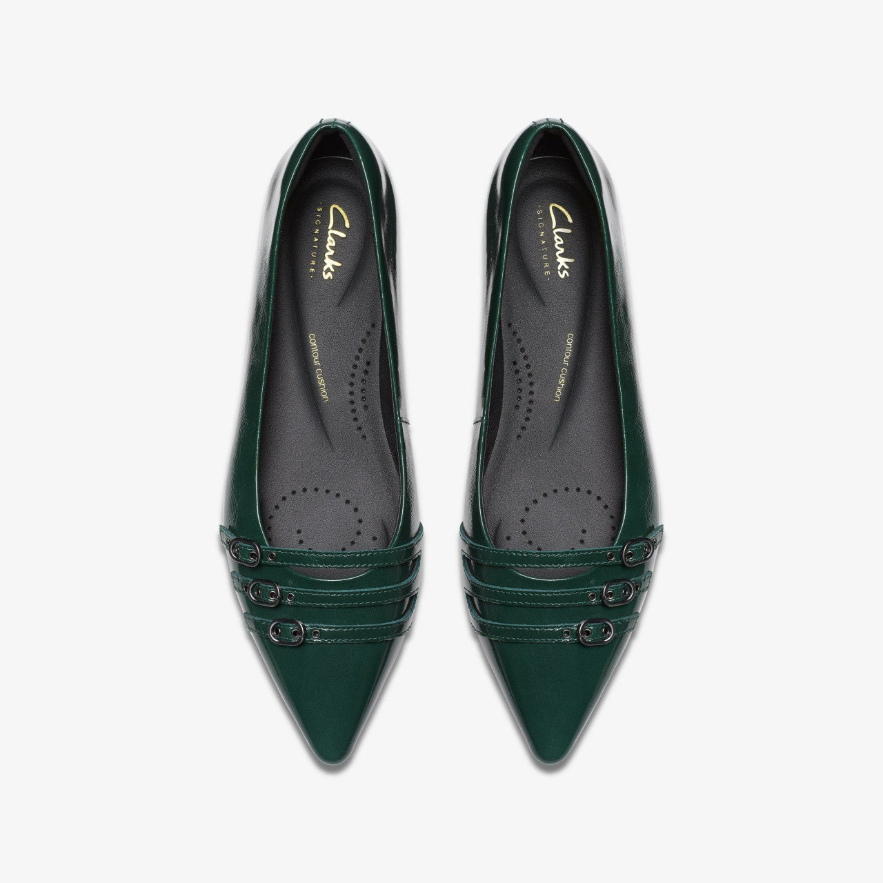 Sensa 15 Strap Dark Green Clarks Women