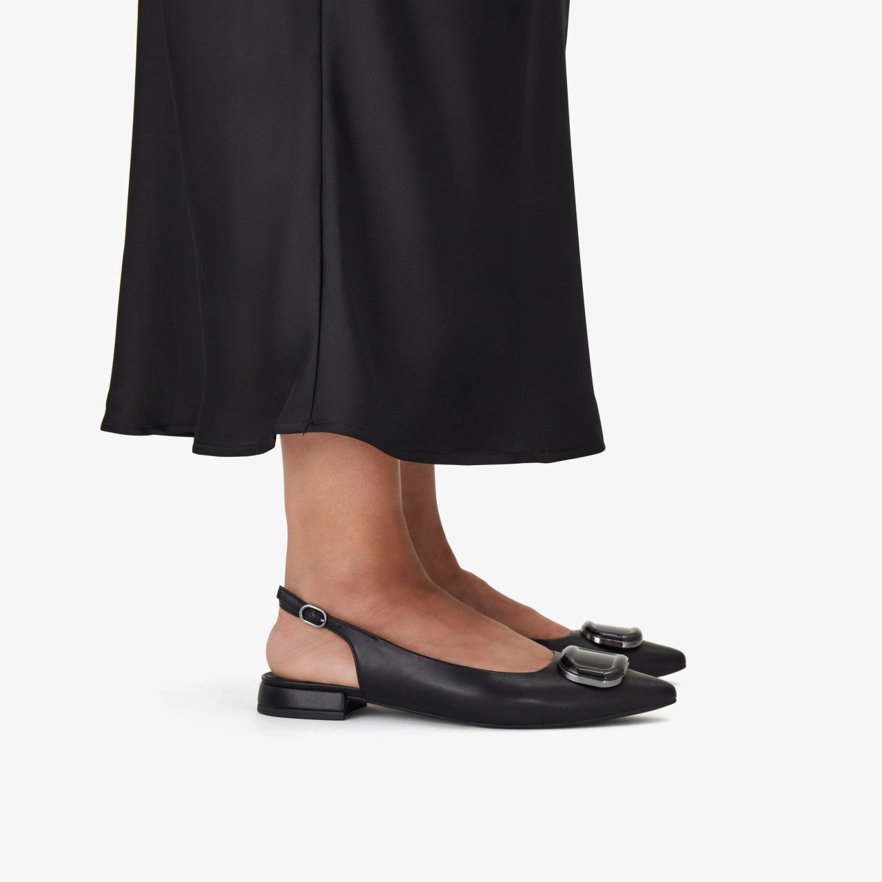 Sensa 15 Trim Black Leather Clarks Women