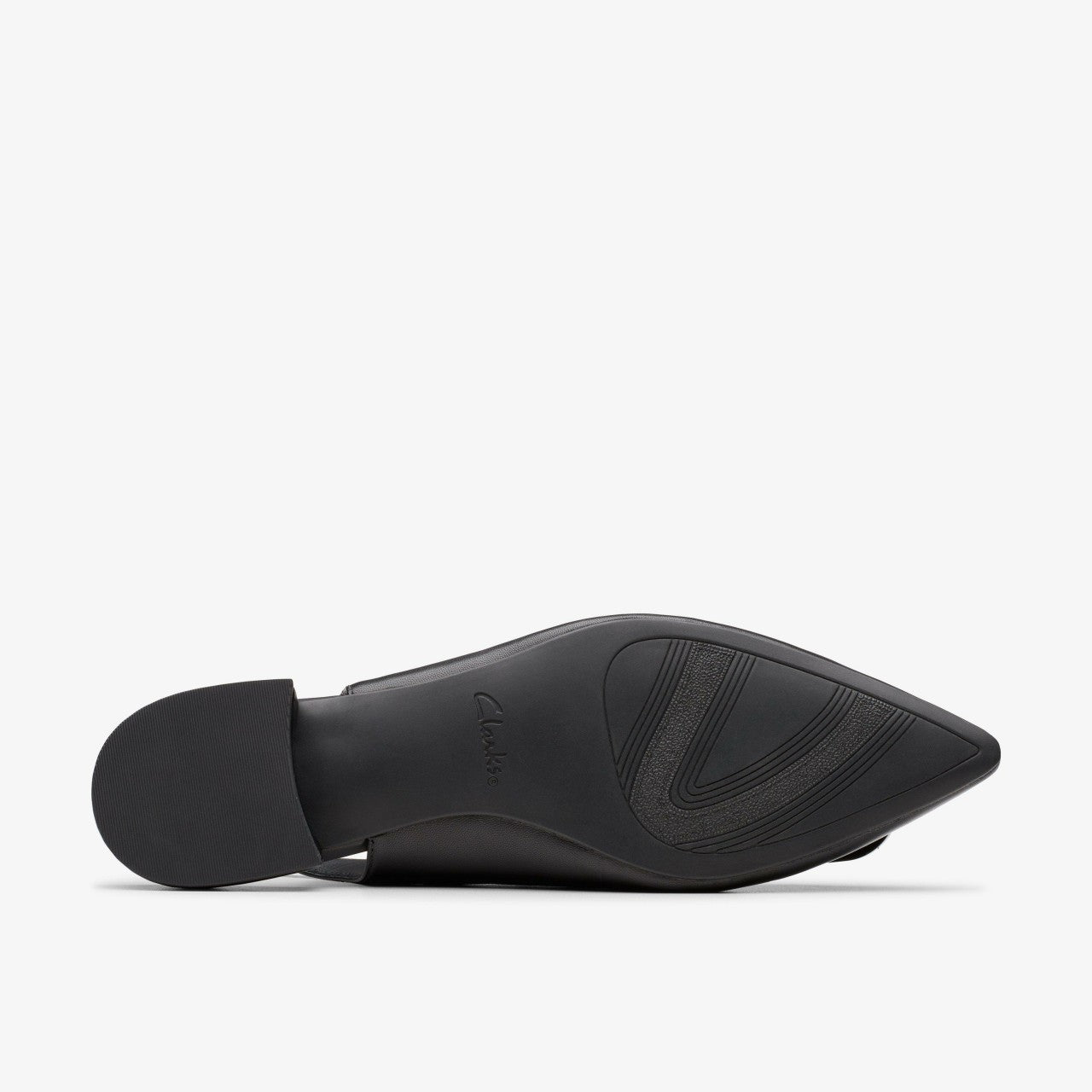 Sensa 15 Trim Black Leather Clarks Women