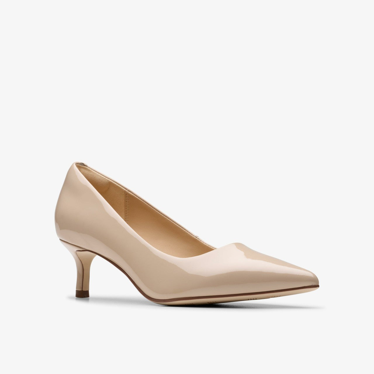Zarey Court Sand Patent Clarks Women