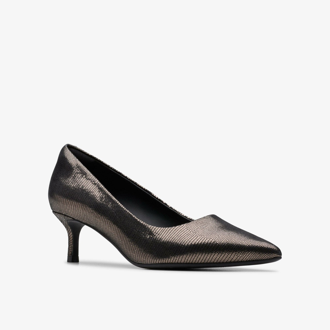 Zarey Court Metallic Clarks Women
