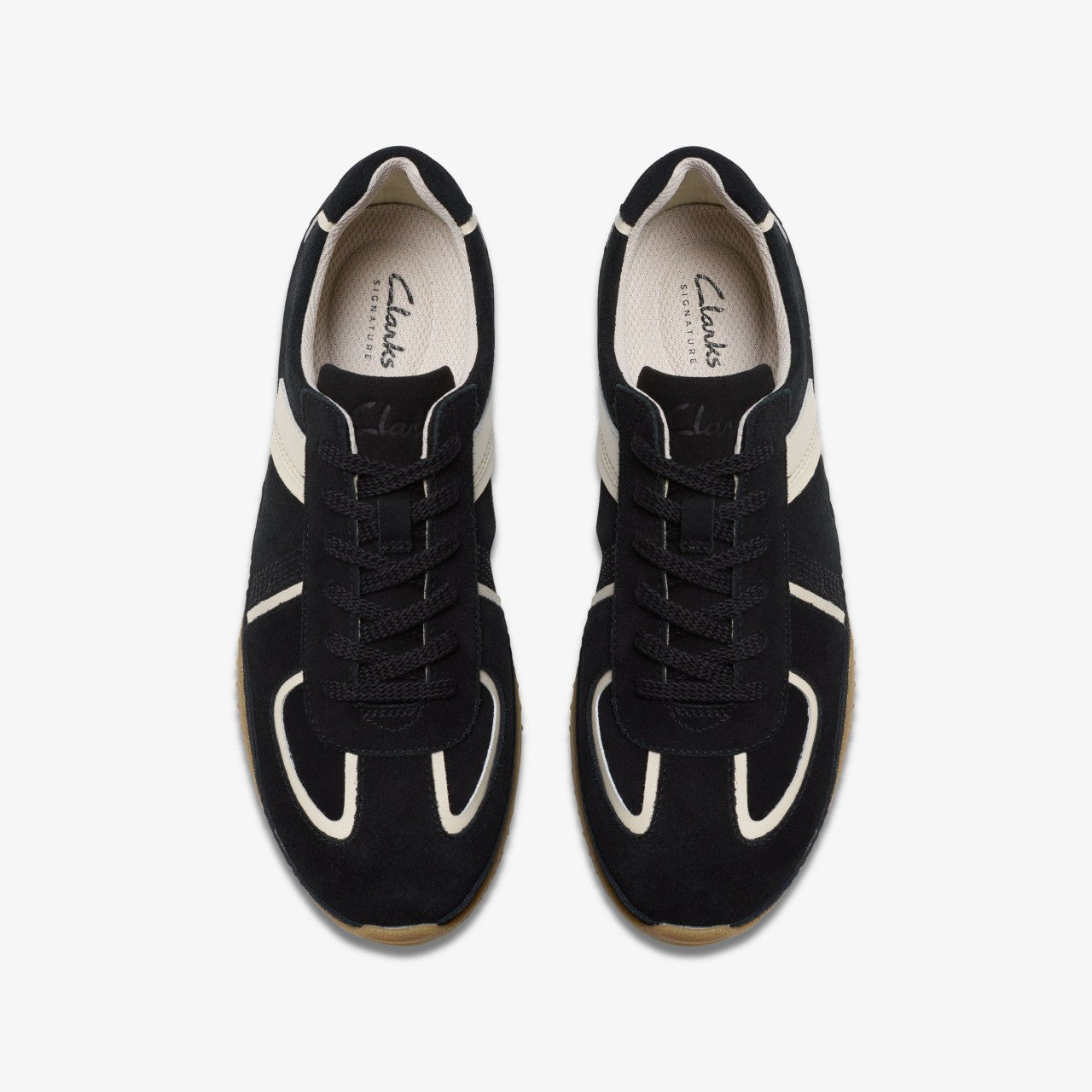Meridor Lo Black Combination Suede Clarks Women