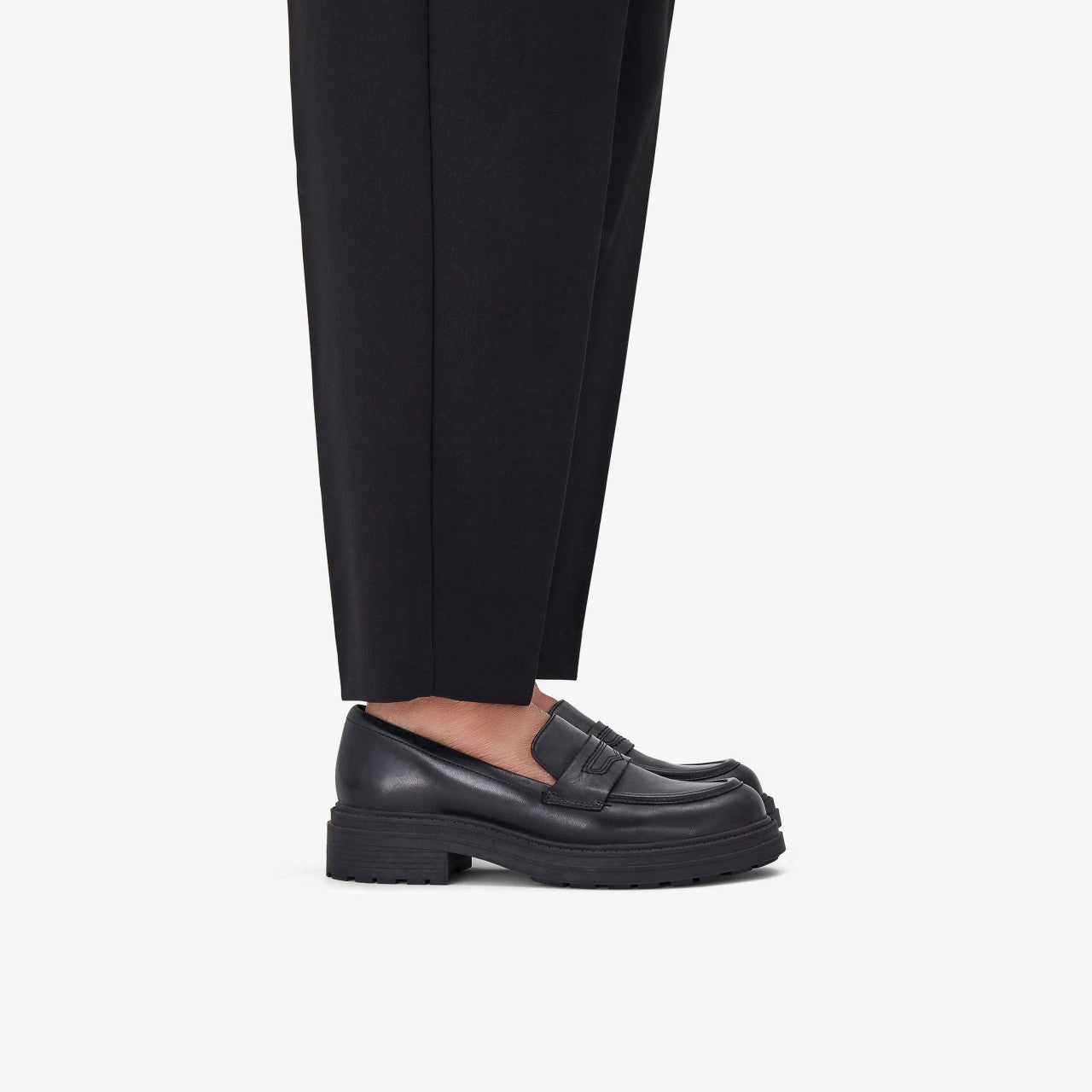 Orinoco3 Edge Black Leather Clarks Women