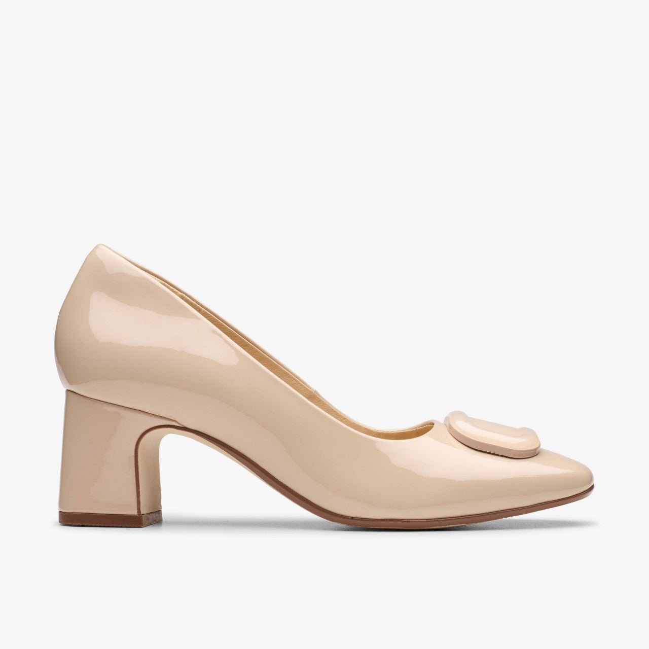 Fernie Trim Sand Patent Clarks Women
