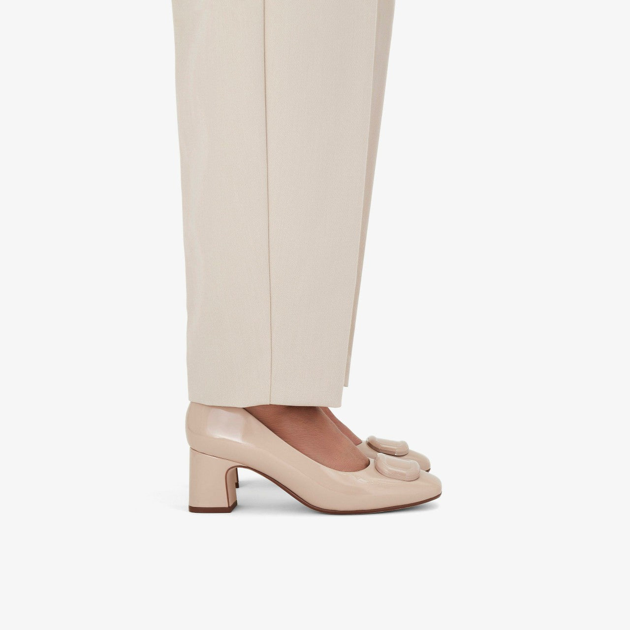 Fernie Trim Sand Patent Clarks Women