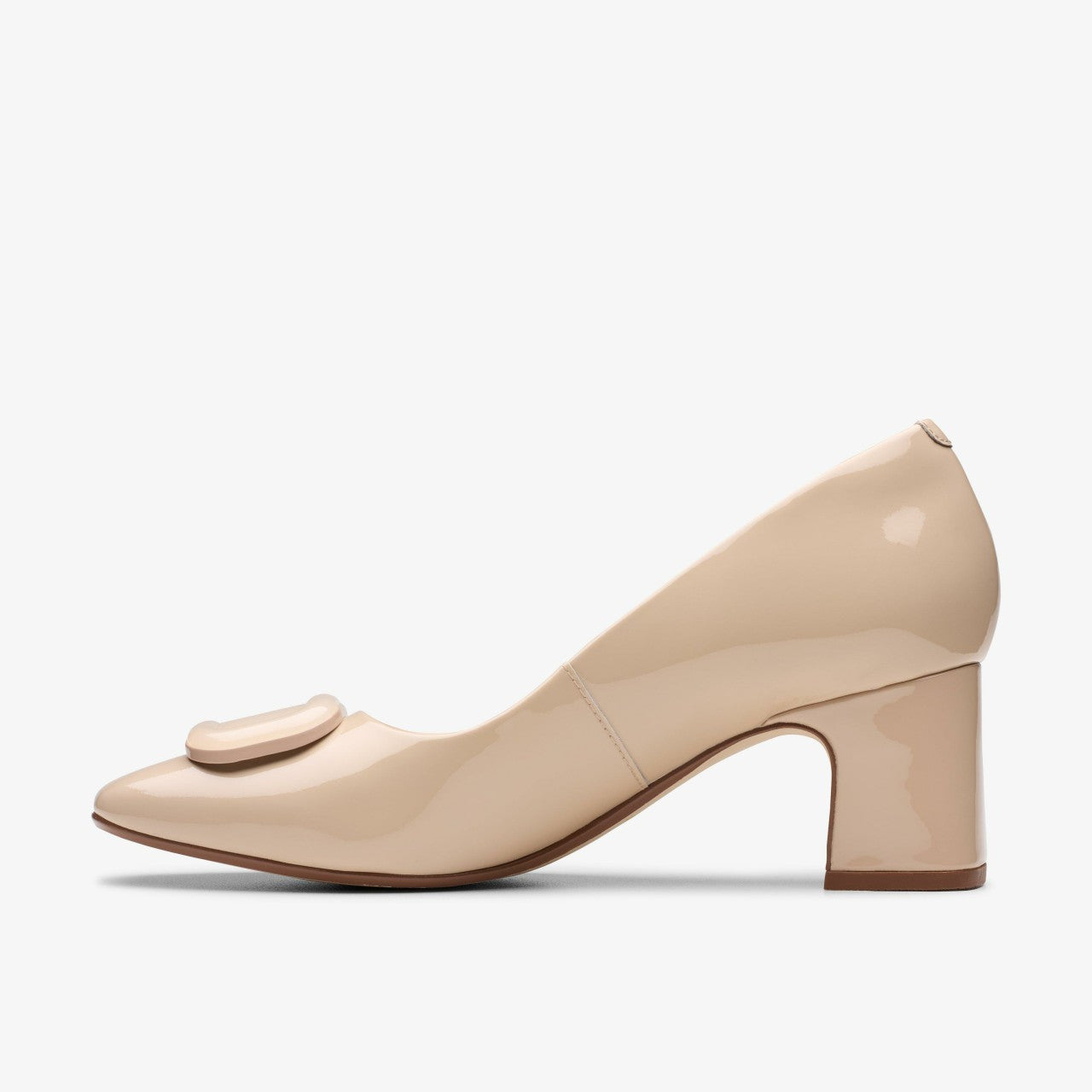 Fernie Trim Sand Patent Clarks Women