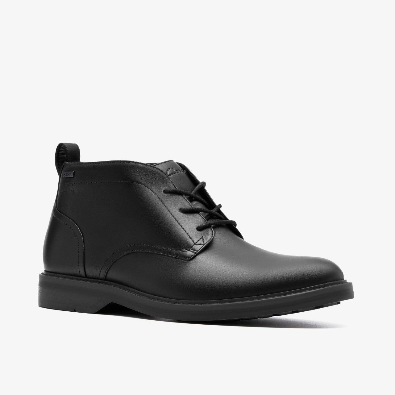 Aldwin Mid GORE-TEX Black Leather Clarks Men