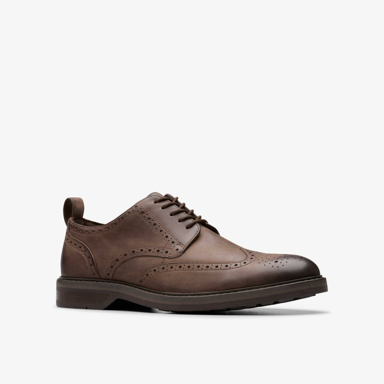 Aldwin Limit Brogue Brown Leather Clarks Men