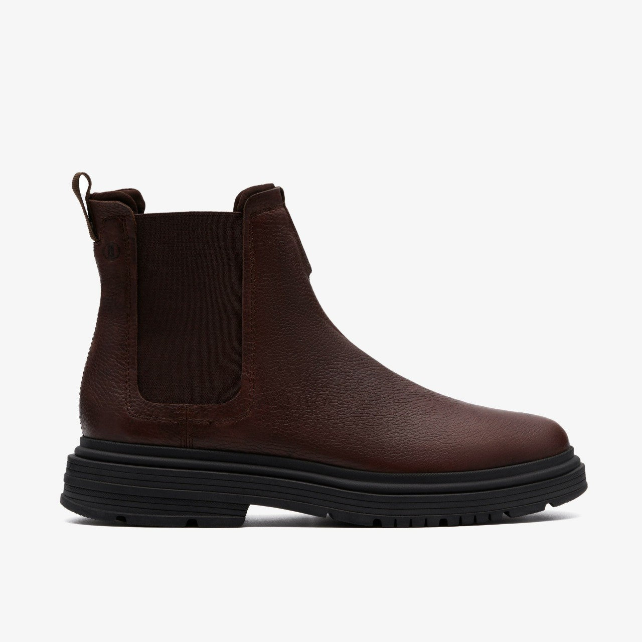 Badbury Easy Dark Brown Leather Clarks Men