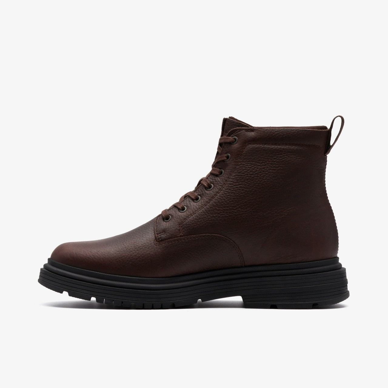 Badbury Hi Waterproof Brown Warmlined Leather Clarks Men