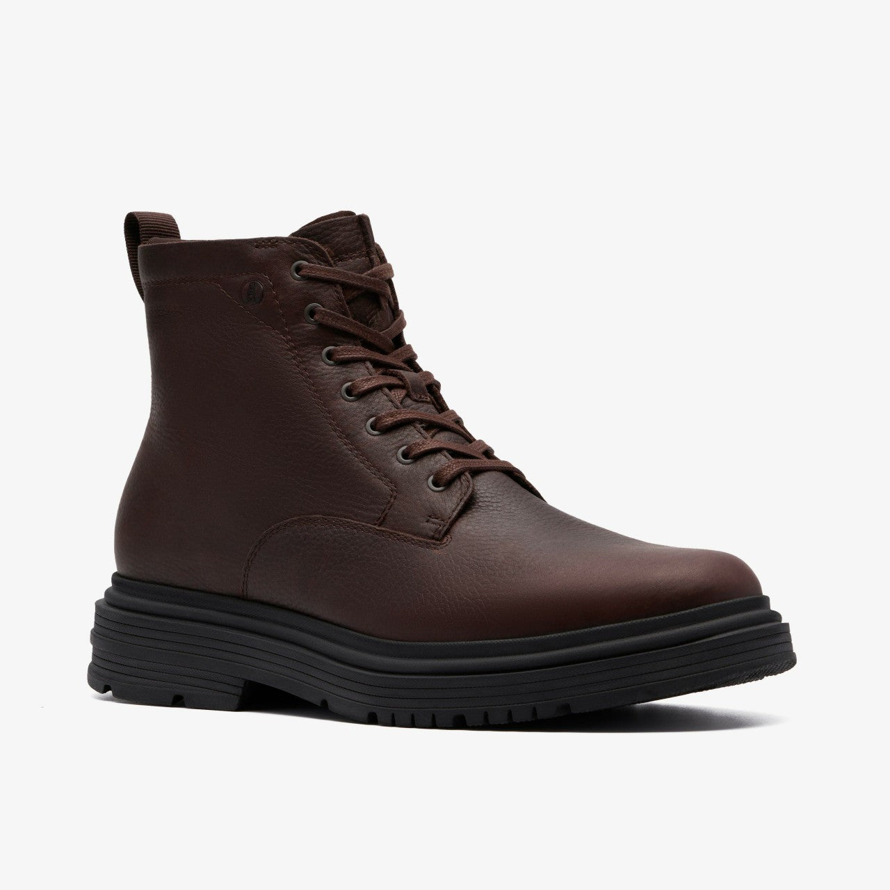 Badbury Hi Waterproof Brown Warmlined Leather Clarks Men