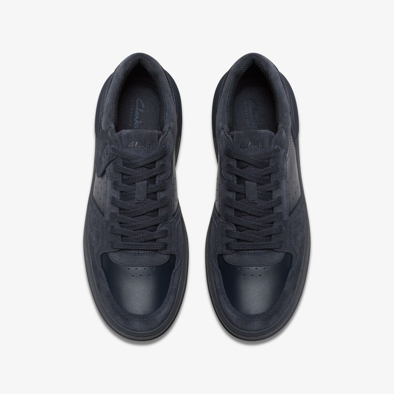 Courtlite2 Lo Navy Suede Clarks Men