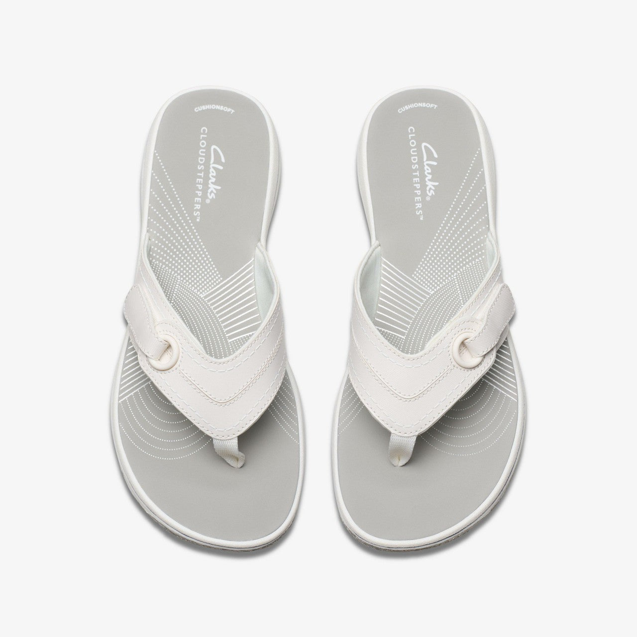 Brinkley Reyna White Clarks Women