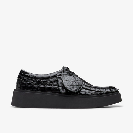 Martine Rose Torview Womens Black Leather Clarks Women