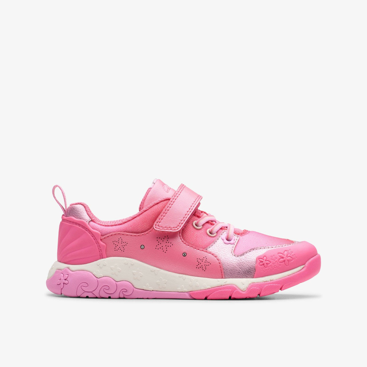 Tidal Shell Kid Pink Clarks Kids