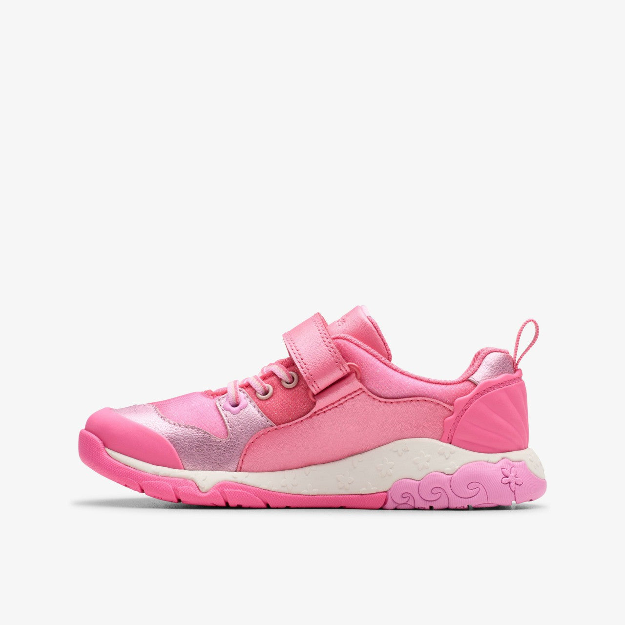 Tidal Shell Kid Pink Clarks Kids