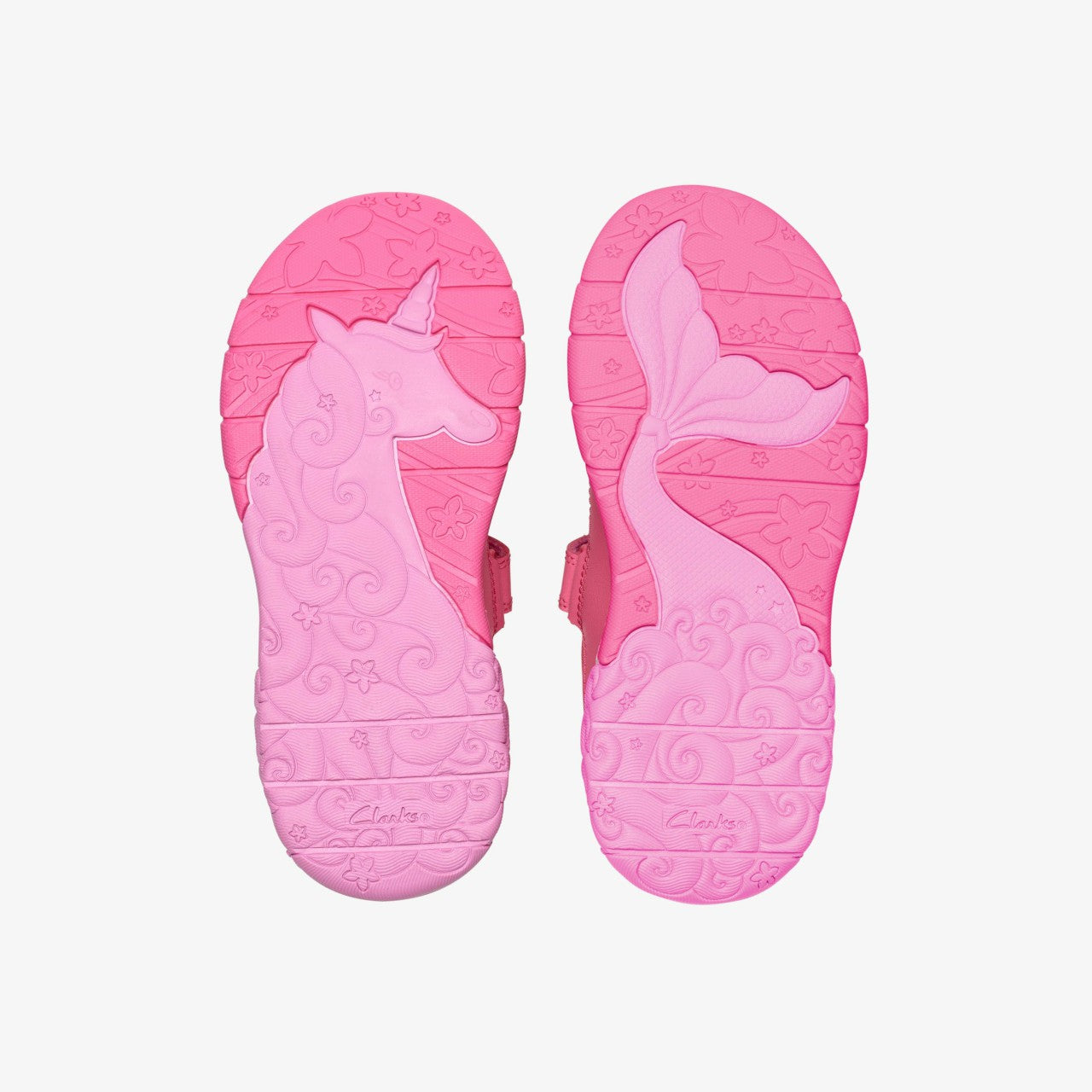 Tidal Shell Kid Pink Clarks Kids