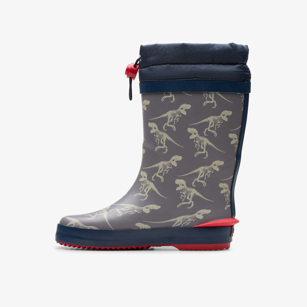 Tarri Race Kid Grey Combination Clarks Kids