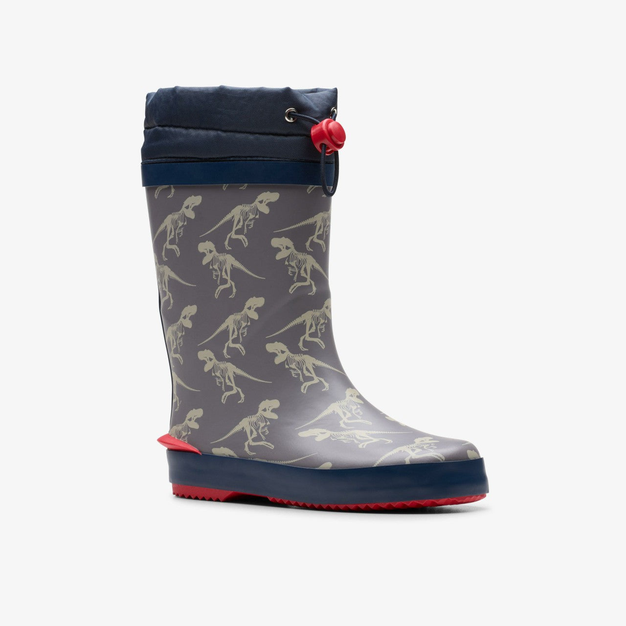 Tarri Race Kid Grey Combination Clarks Kids