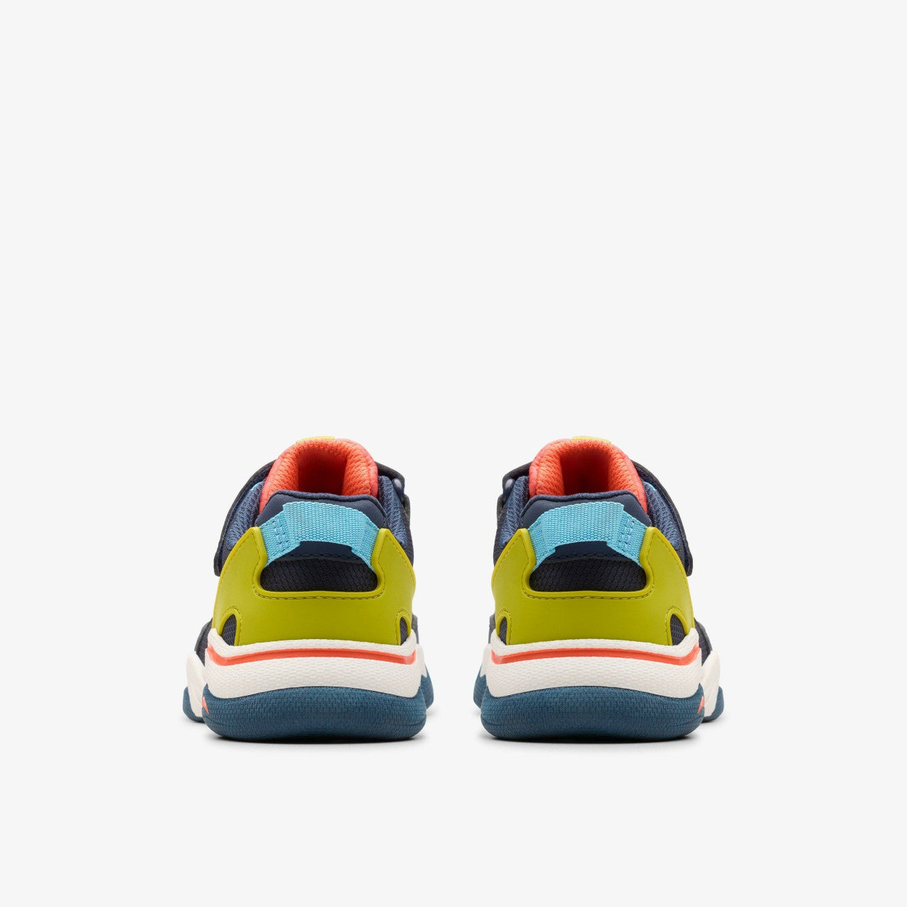 Feather Track Kid Navy Combination Clarks Kids