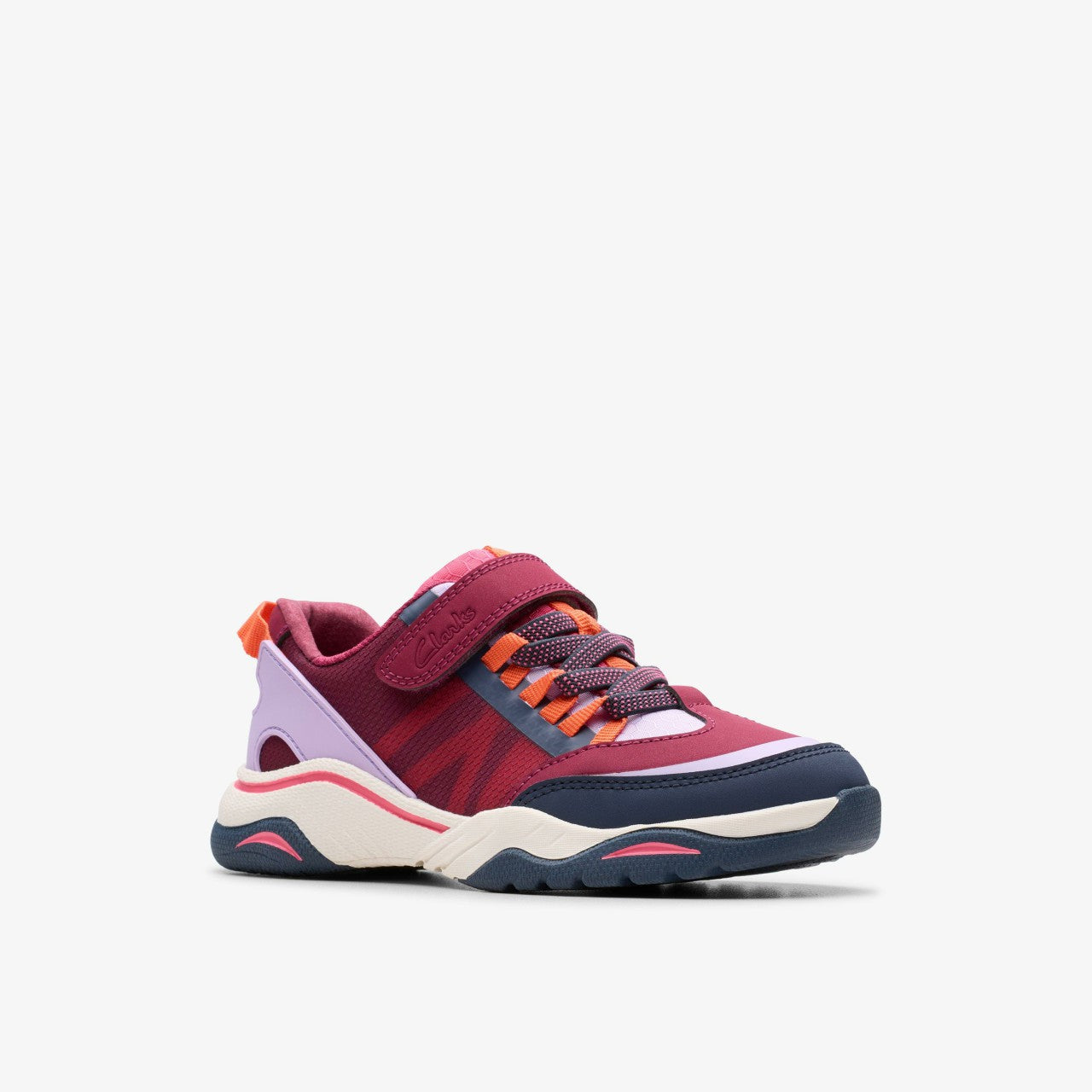 Feather Track Kid Berry Combination Clarks Kids