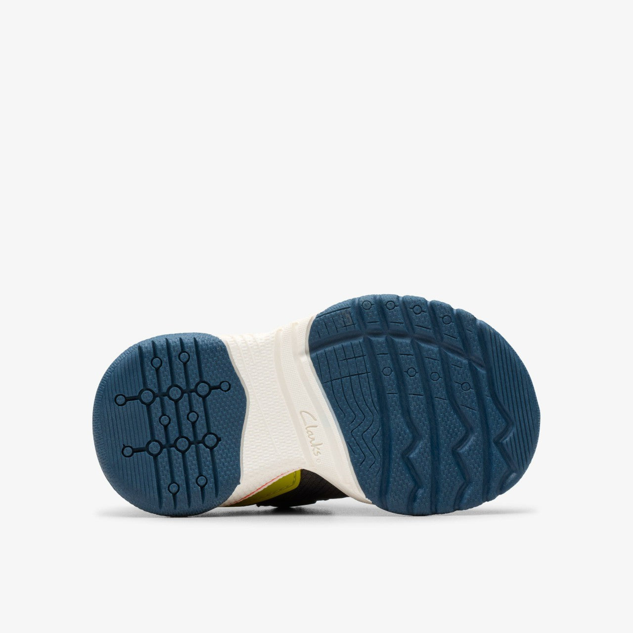 Feather Track Toddler Navy Combination Clarks Kids