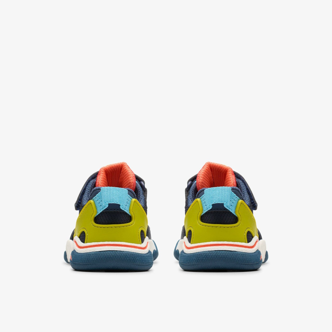 Feather Track Toddler Navy Combination Clarks Kids