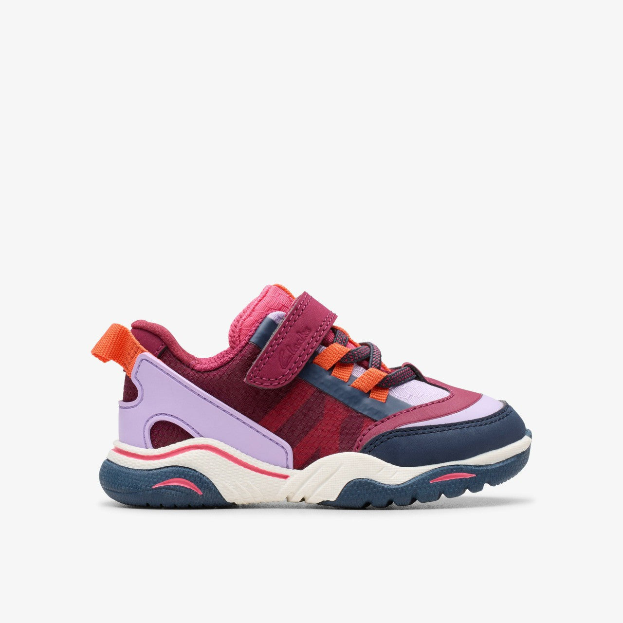 Feather Track Toddler Berry Combination Clarks Kids