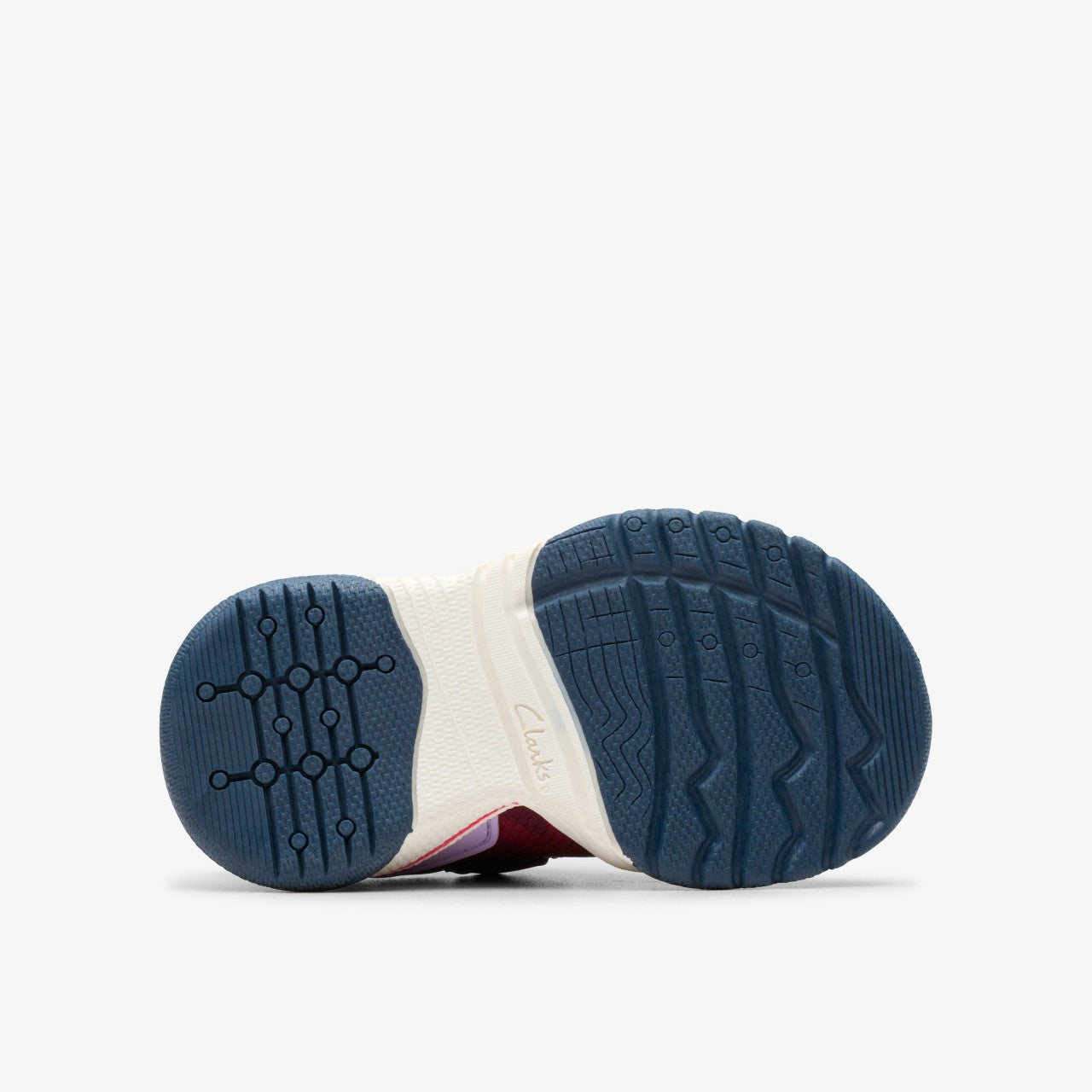 Feather Track Toddler Berry Combination Clarks Kids