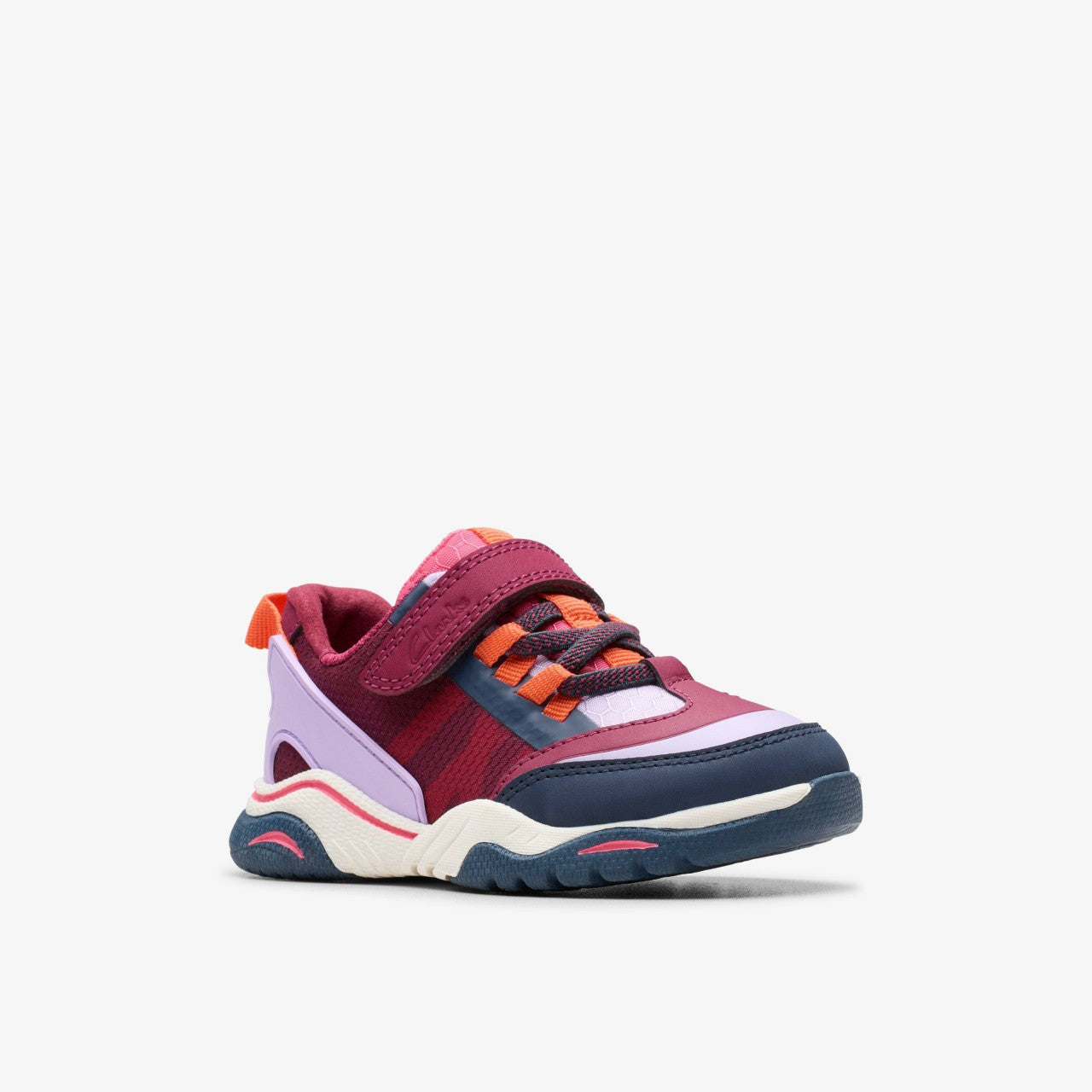 Feather Track Toddler Berry Combination Clarks Kids