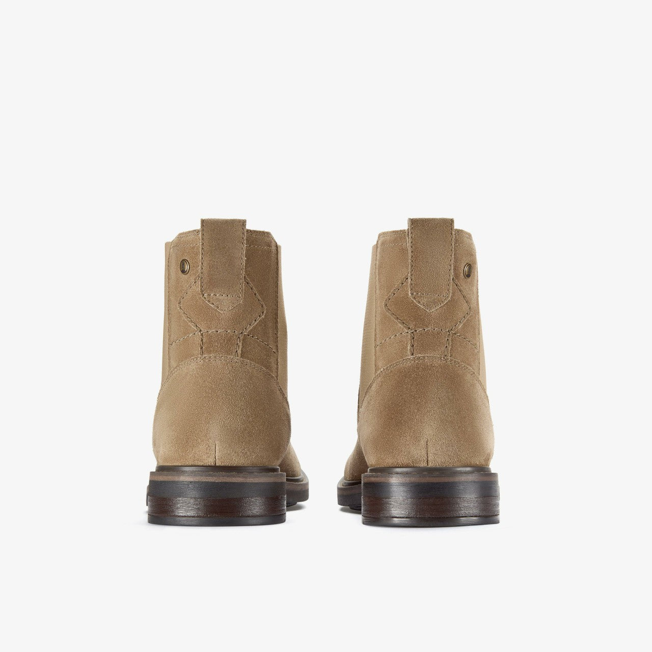 Newford Easy Dark Sand Suede Clarks Men