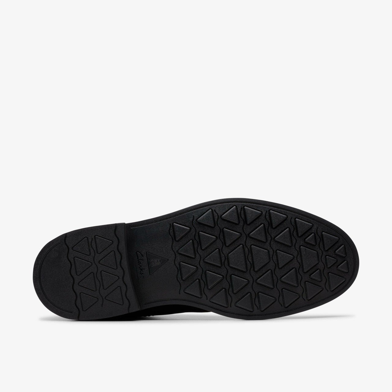 Newford Mid Black Leather Clarks Men