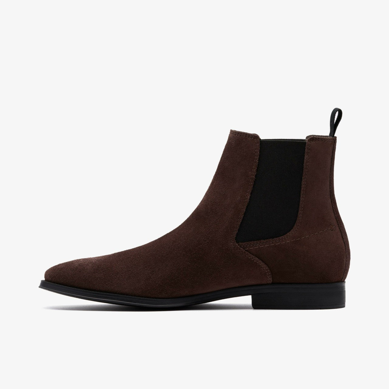 Paulton Easy Dark Brown Suede Clarks Men