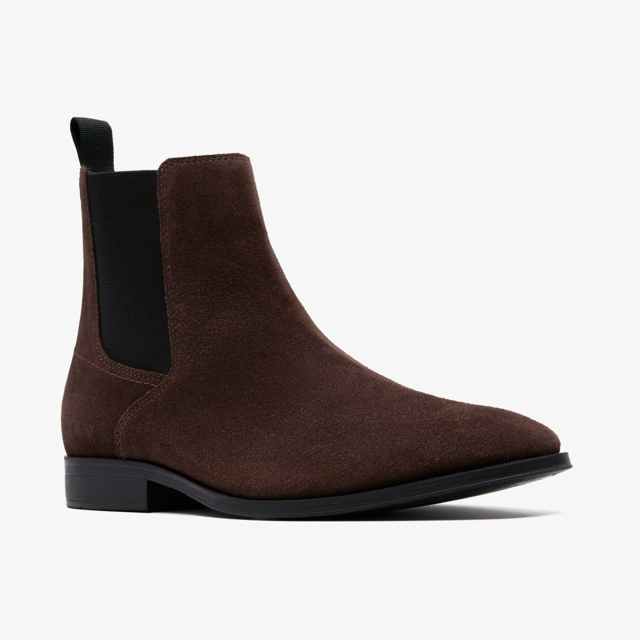 Paulton Easy Dark Brown Suede Clarks Men