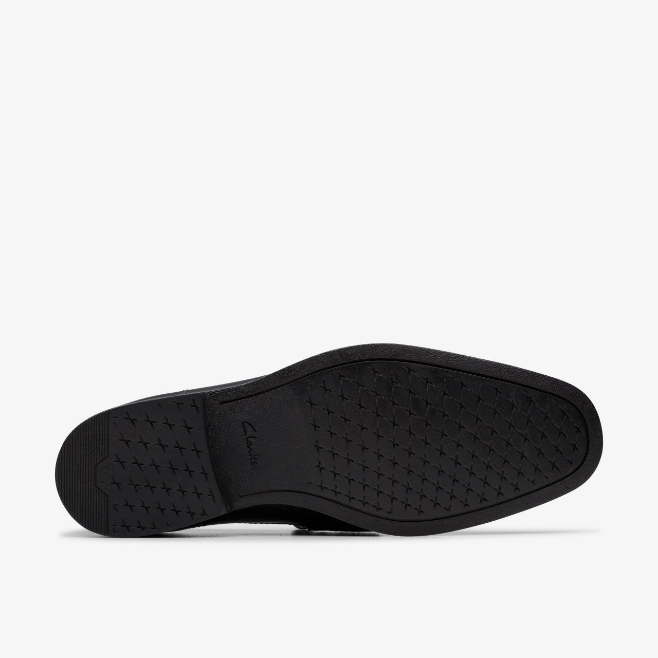 Paulton Lo Black Leather Clarks Men