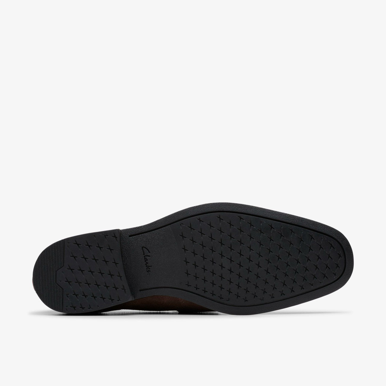 Paulton Lo Dark Brown Suede Clarks Men