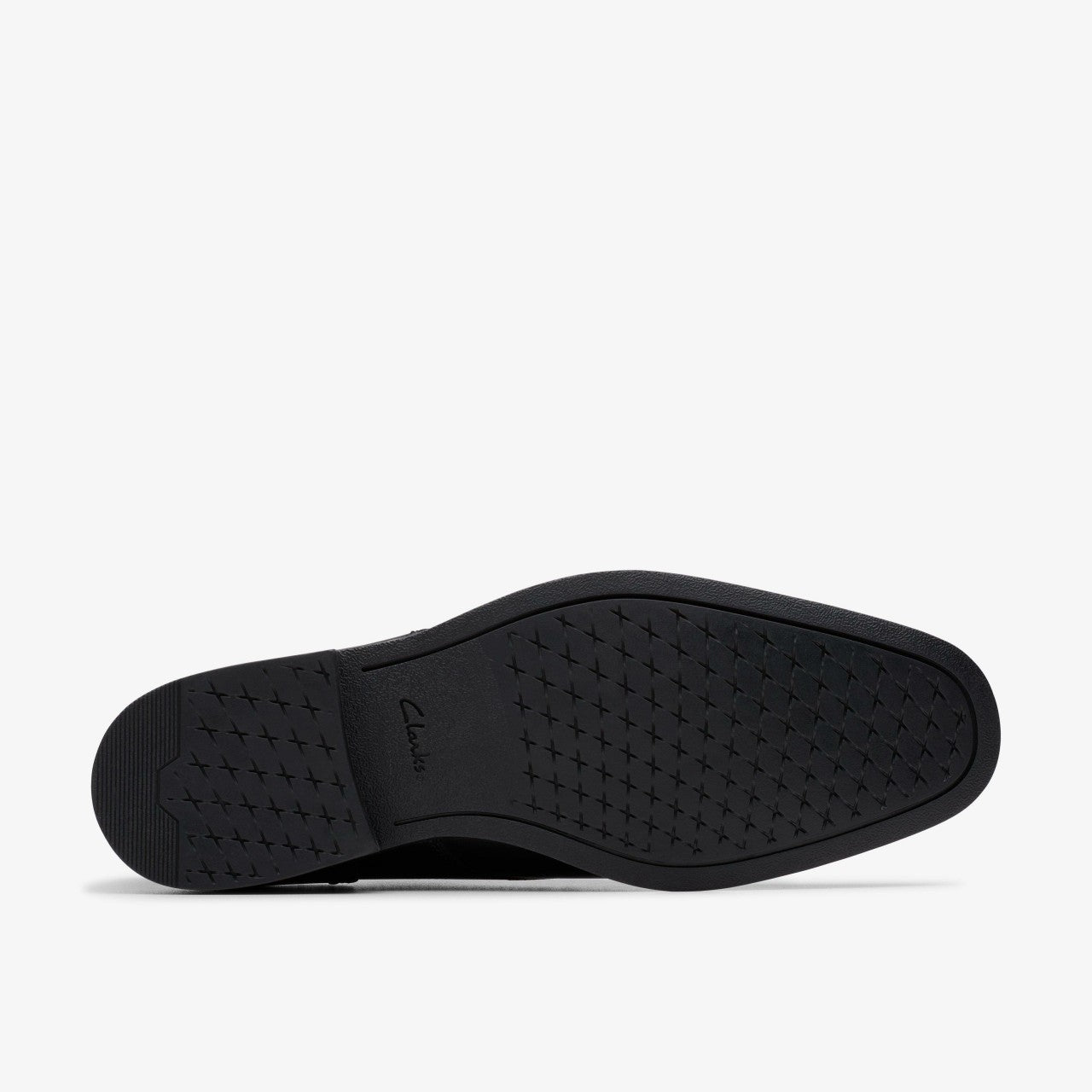 Paulton Monk Black Leather Clarks Men