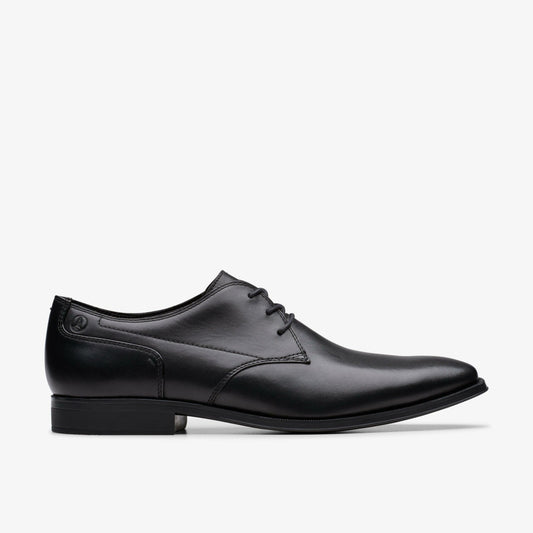 Paulton Lace Black Clarks Men