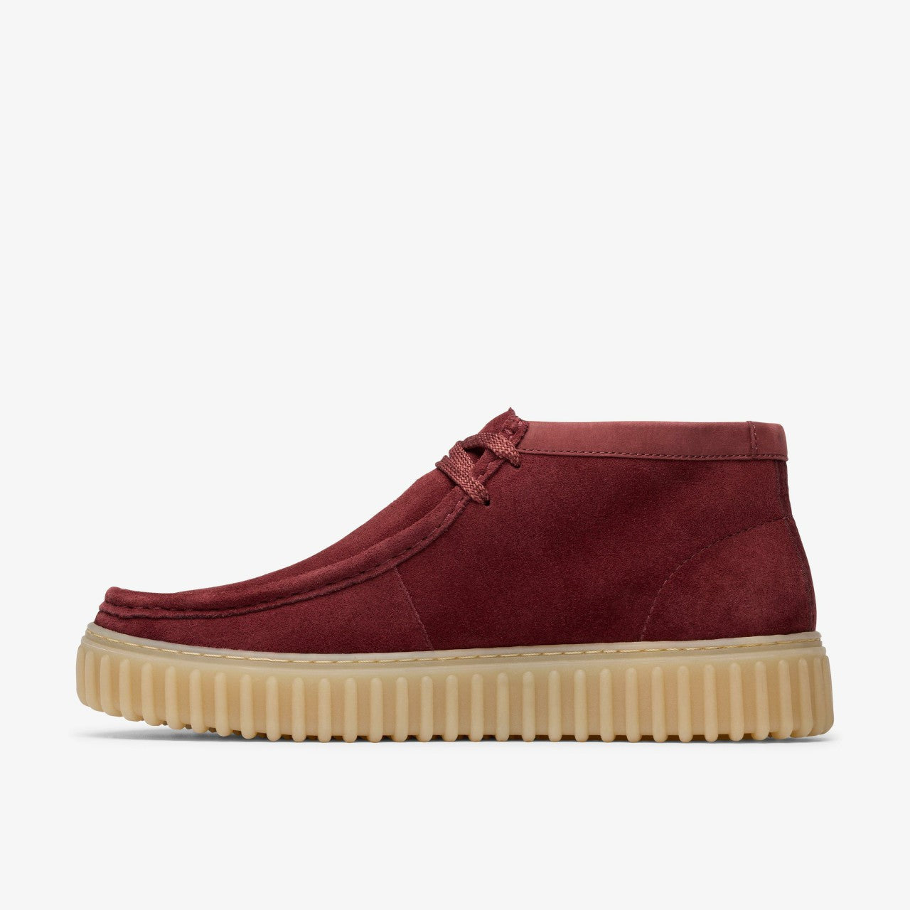 Torhill Hi Wine Suede Clarks Women|Men