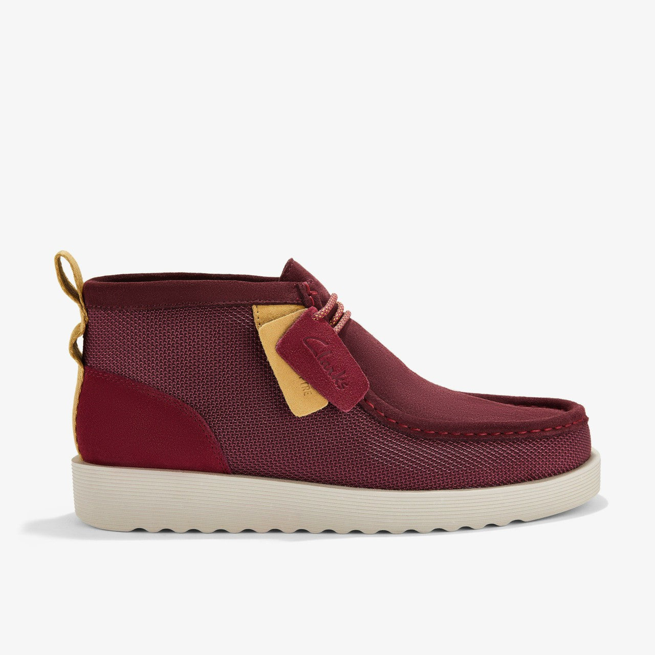 Wallabee FTR2 Boot Burgundy Combination Clarks Men