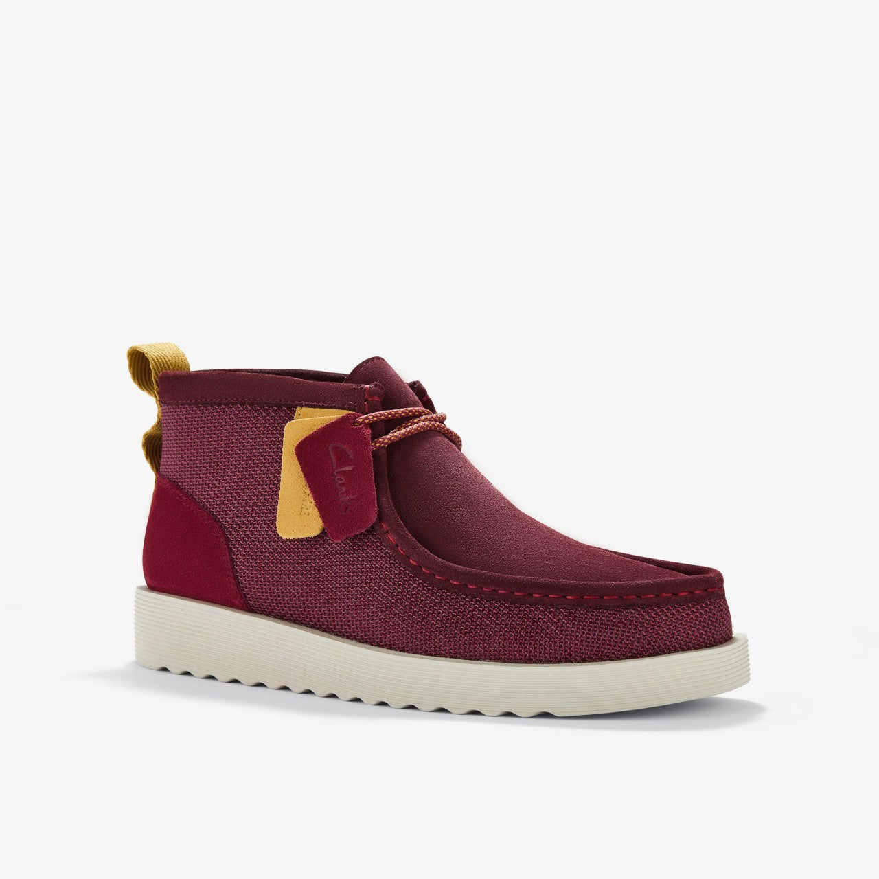 Wallabee FTR2 Boot Burgundy Combination Clarks Men