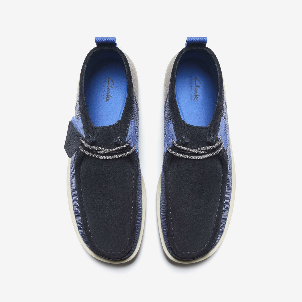 Wallabee FTR2 Boot Navy Combination Clarks Men