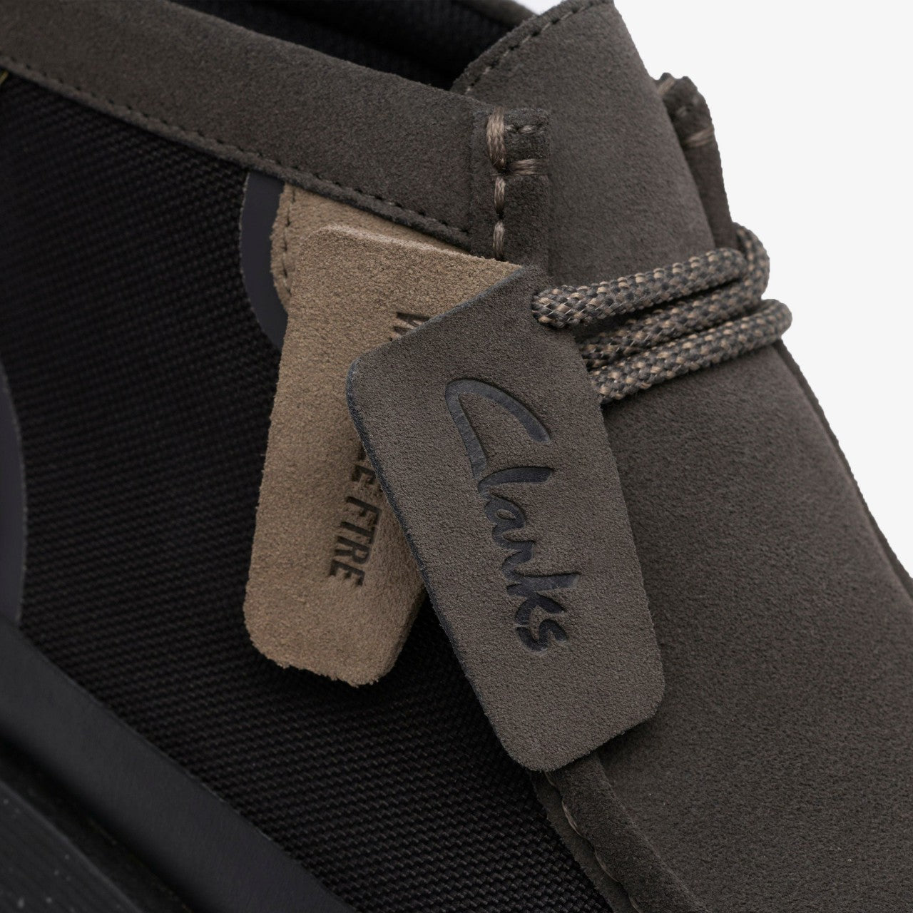 Wallabee FTR GORE-TEX Black Combination Clarks Men
