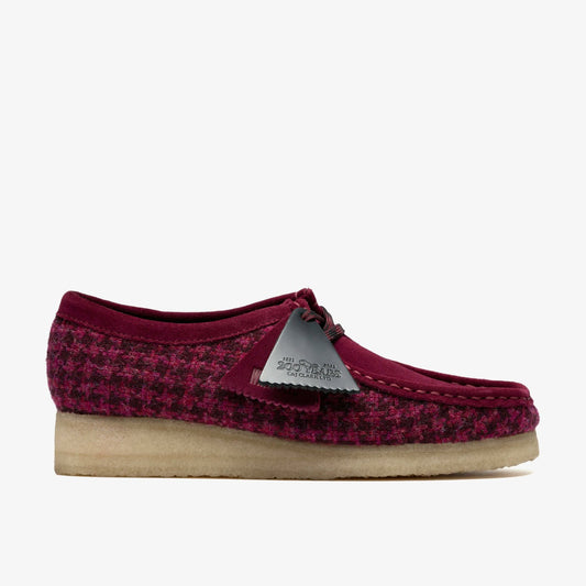 Wallabee Purple Tweed Combination Clarks Women